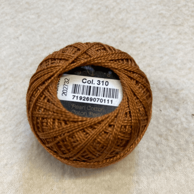 310  8 weight cotton perle Anchor