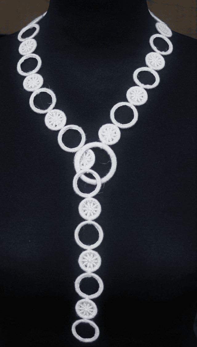 Dorset Button Jewellery Kit - Stanton Drew Necklace (plant fibre)