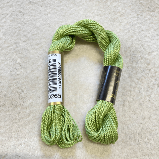 00265  5 weight cotton perle Anchor