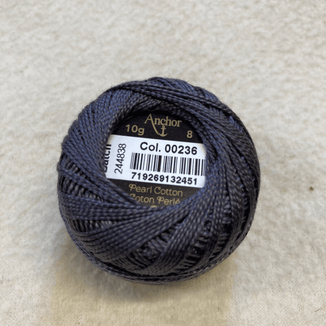 00236  8 weight cotton perle Anchor
