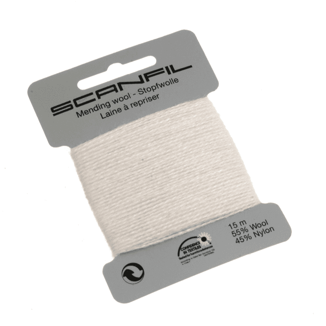 Mending Wool 002 white
