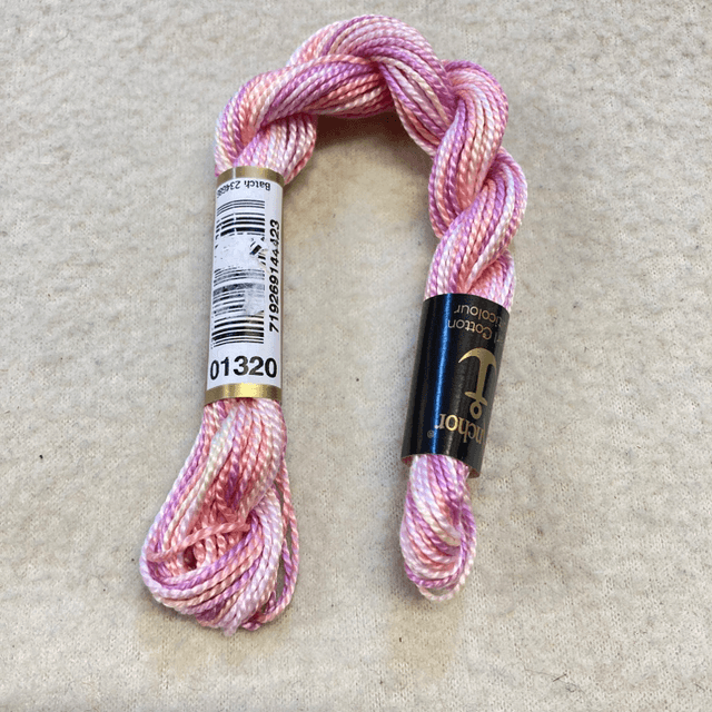1320  5 weight cotton perle Anchor