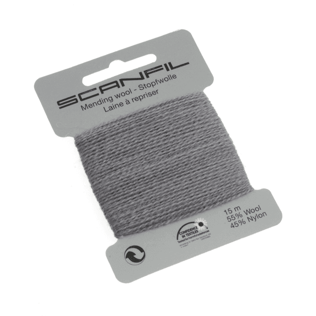Mending Wool 052 medium grey