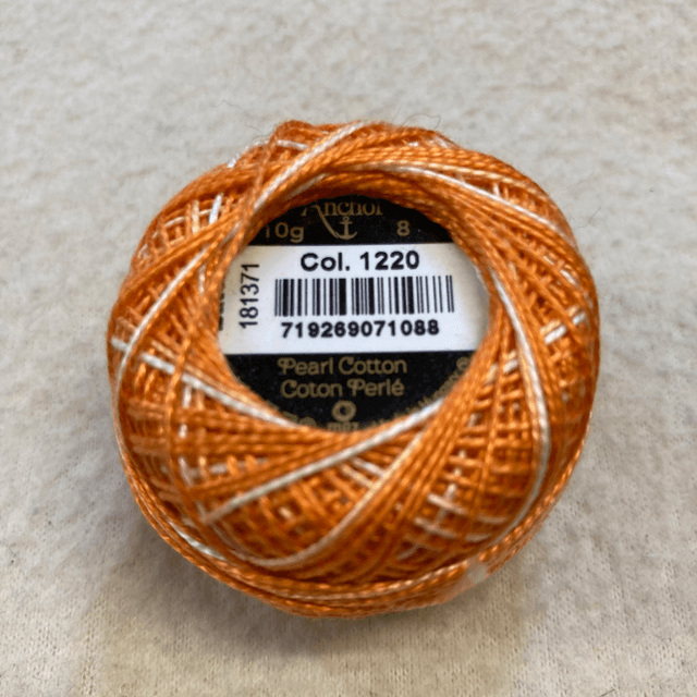 1220  8 weight cotton perle Anchor