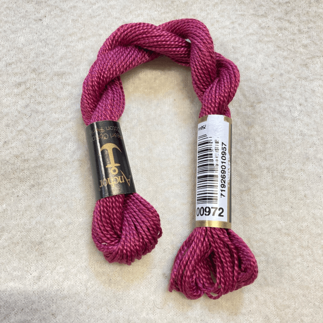 00972  5 weight cotton perle Anchor