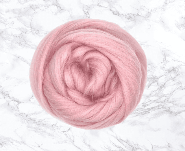 Candy Floss 23 mic merino top  