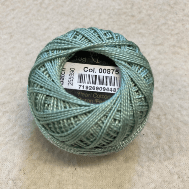 00875  8 weight cotton perle Anchor