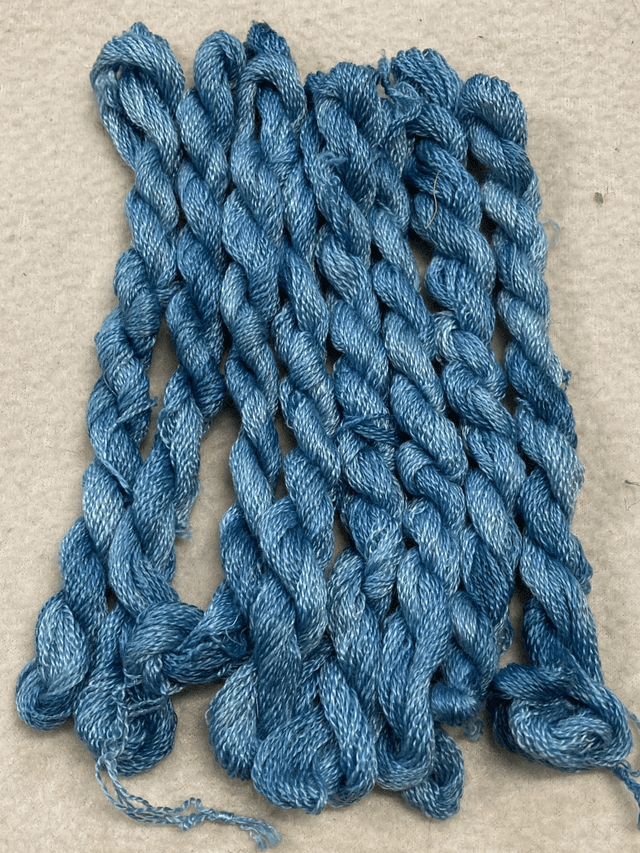 Cupro Embroidery Thread  recycled cotton 6543