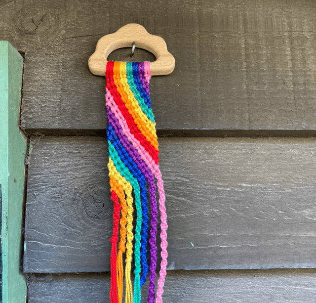 Rainbow Macrame Kit