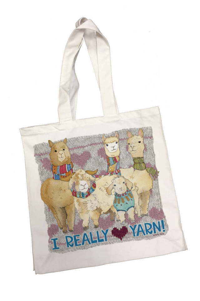 Canvas Bag - I Really Love Yarn
